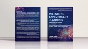 Milestone Anniversary Planning Book